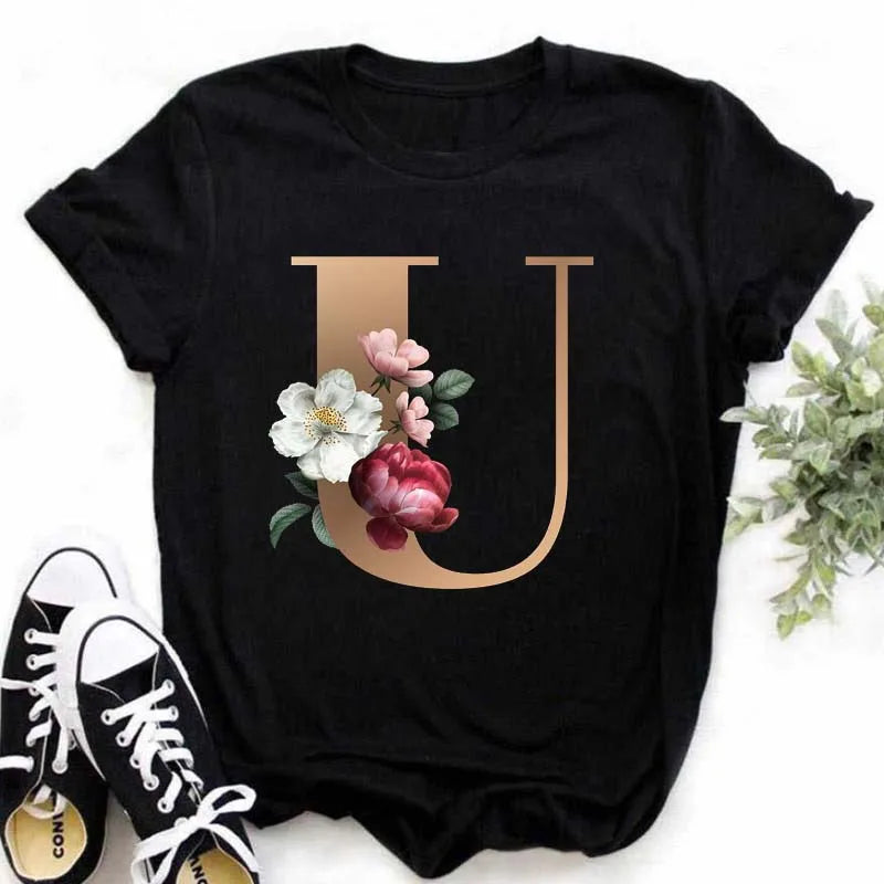 Harajuku ABC Casual Shirt