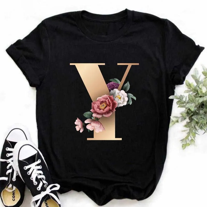 Harajuku ABC Casual Shirt