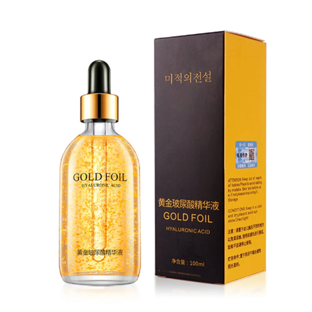 24K Gold Glow Serum – Hydrating, Lifting & Brightening Essence (100ml)