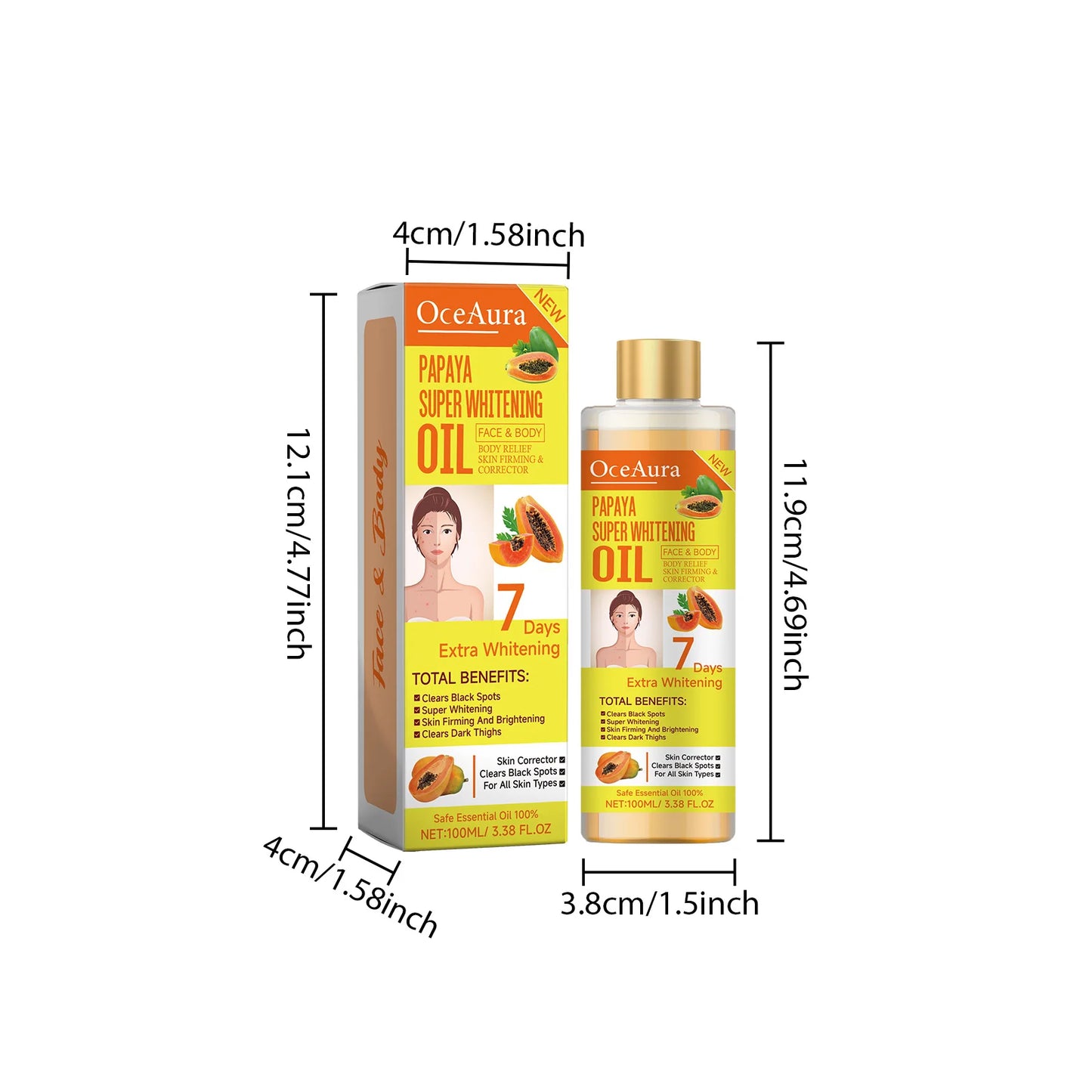 Papaya Glow Oil
