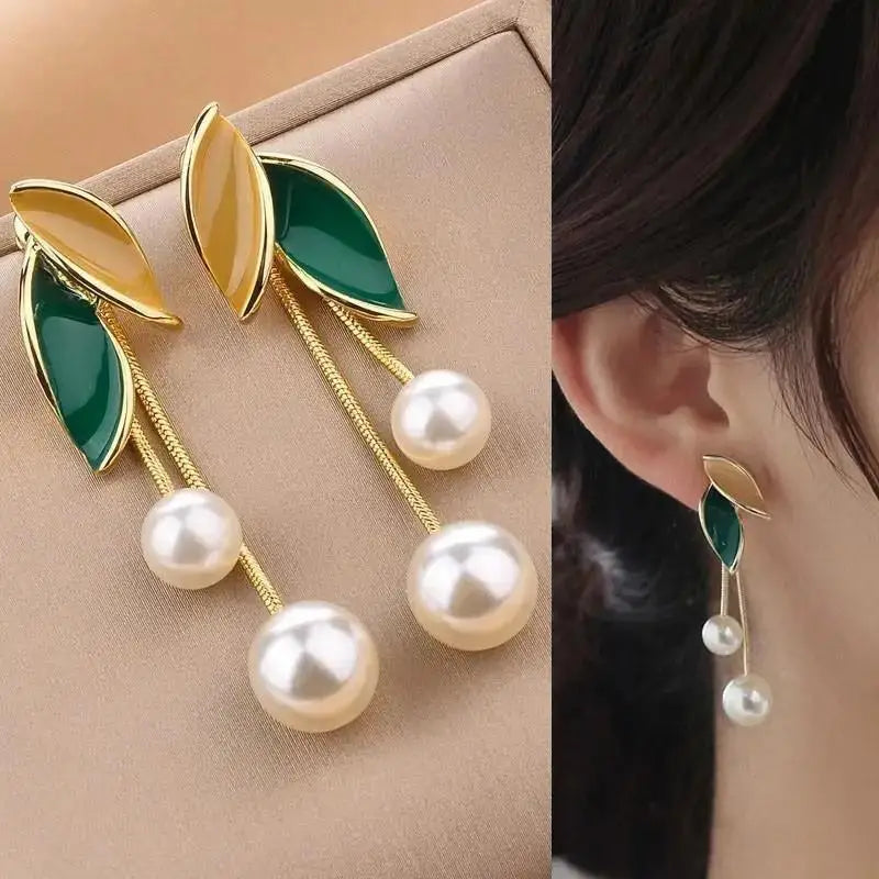 Elegant Butterfly Tassel Earrings – 925 Silver Sparkle