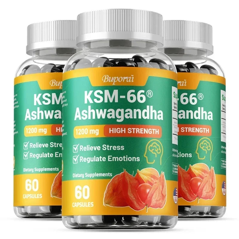 Inner Calm: KSM-66 Ashwagandha Capsules