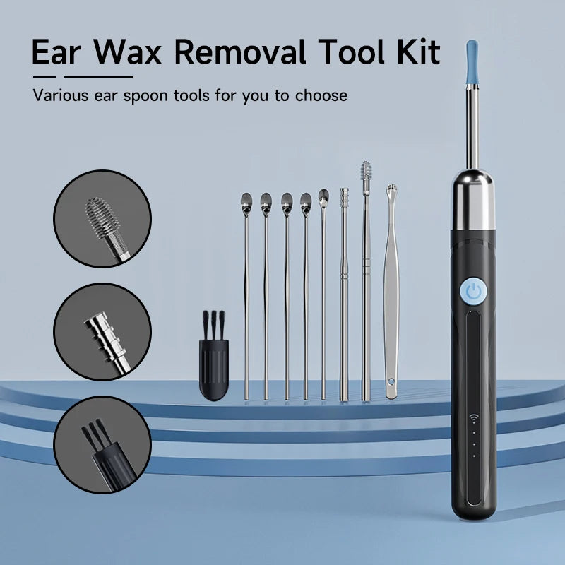 Smart Visual Ear Cleaner with HD Camera & Gentle LED Light