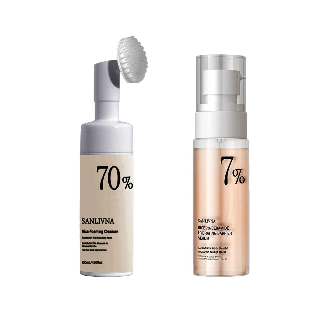 🌾 Rice Glow Skincare Set – Hydrate, Cleanse & Brighten