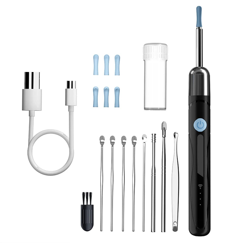 Smart Visual Ear Cleaner with HD Camera & Gentle LED Light