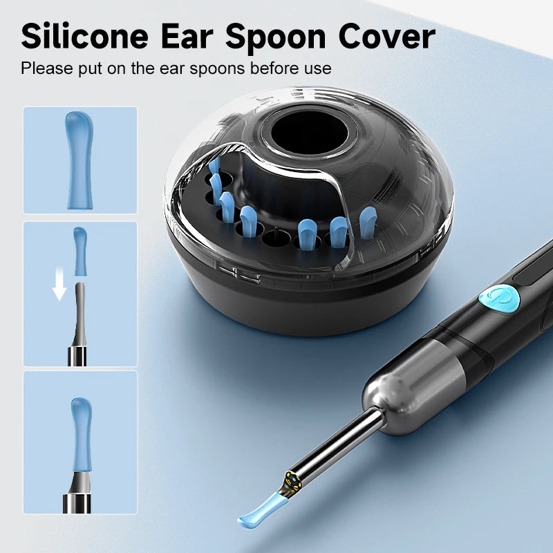 Smart Visual Ear Cleaner with HD Camera & Gentle LED Light