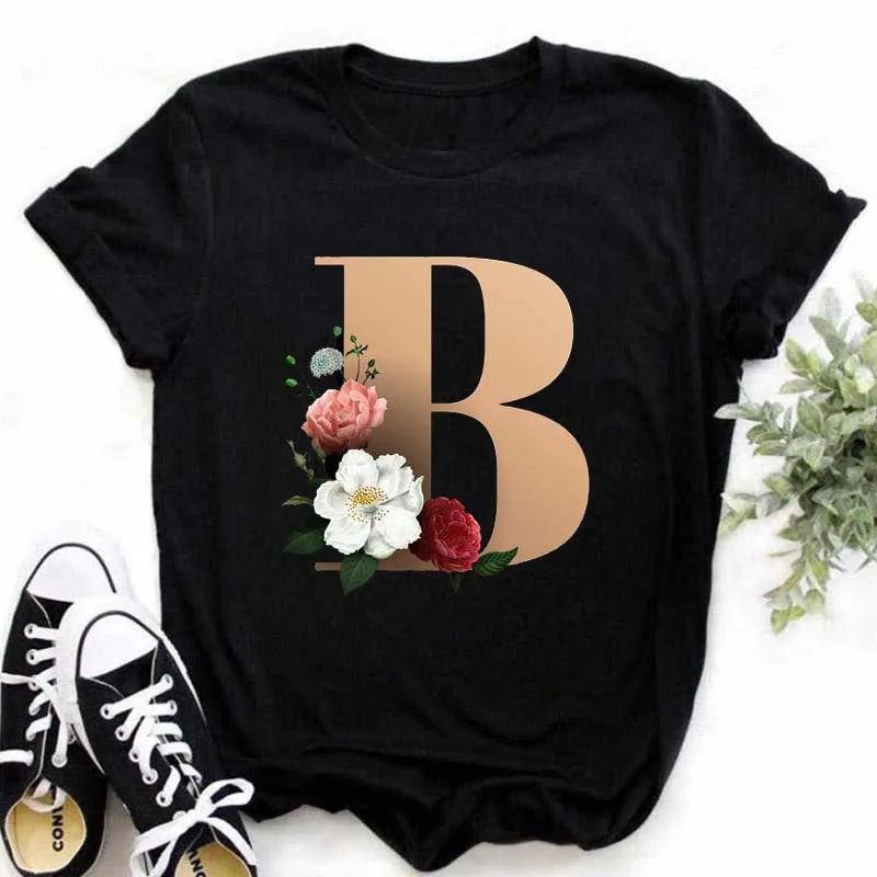 Harajuku ABC Casual Shirt