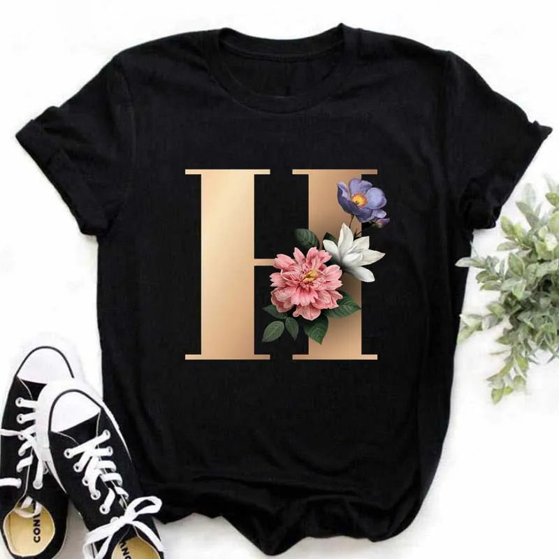 Harajuku ABC Casual Shirt