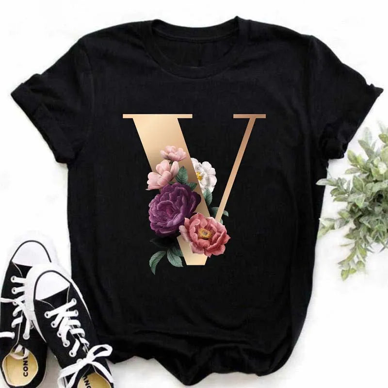 Harajuku ABC Casual Shirt
