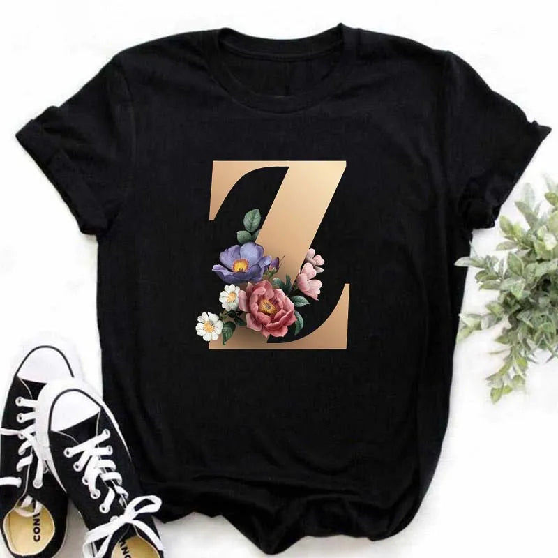 Harajuku ABC Casual Shirt