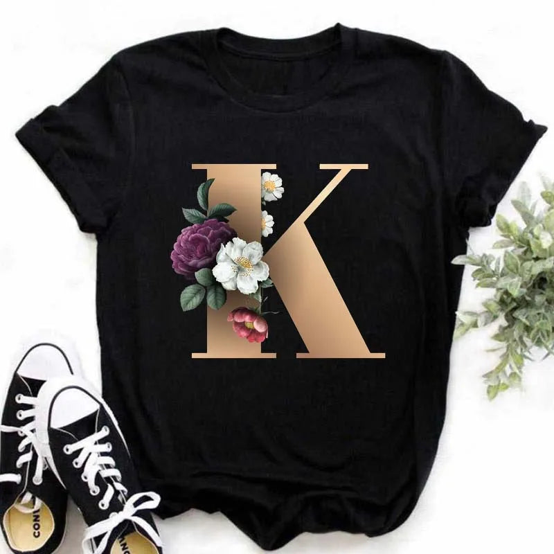 Harajuku ABC Casual Shirt