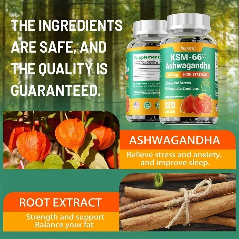 Inner Calm: KSM-66 Ashwagandha Capsules