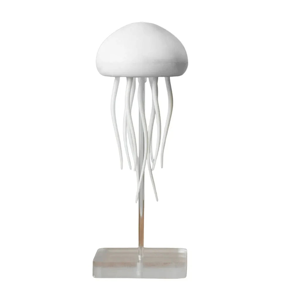 Jellyfish LED Night Light – USB Rechargeable, RGB Color-Changing, Foldable Tentacle Lamp with Polished Base