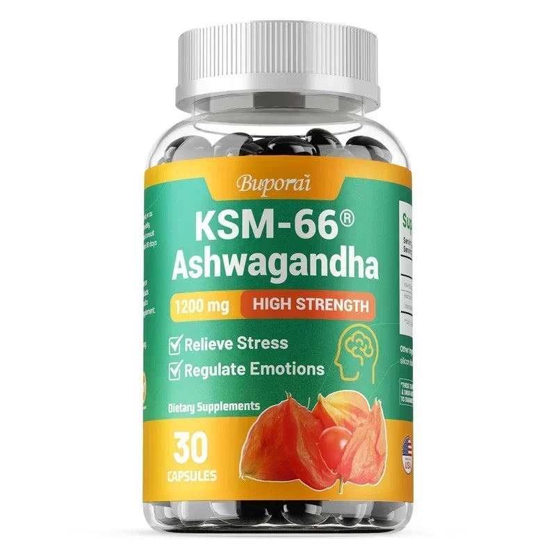 Inner Calm: KSM-66 Ashwagandha Capsules