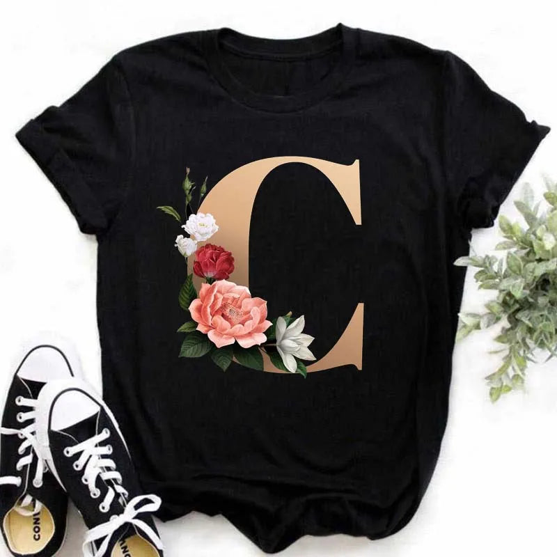 Harajuku ABC Casual Shirt