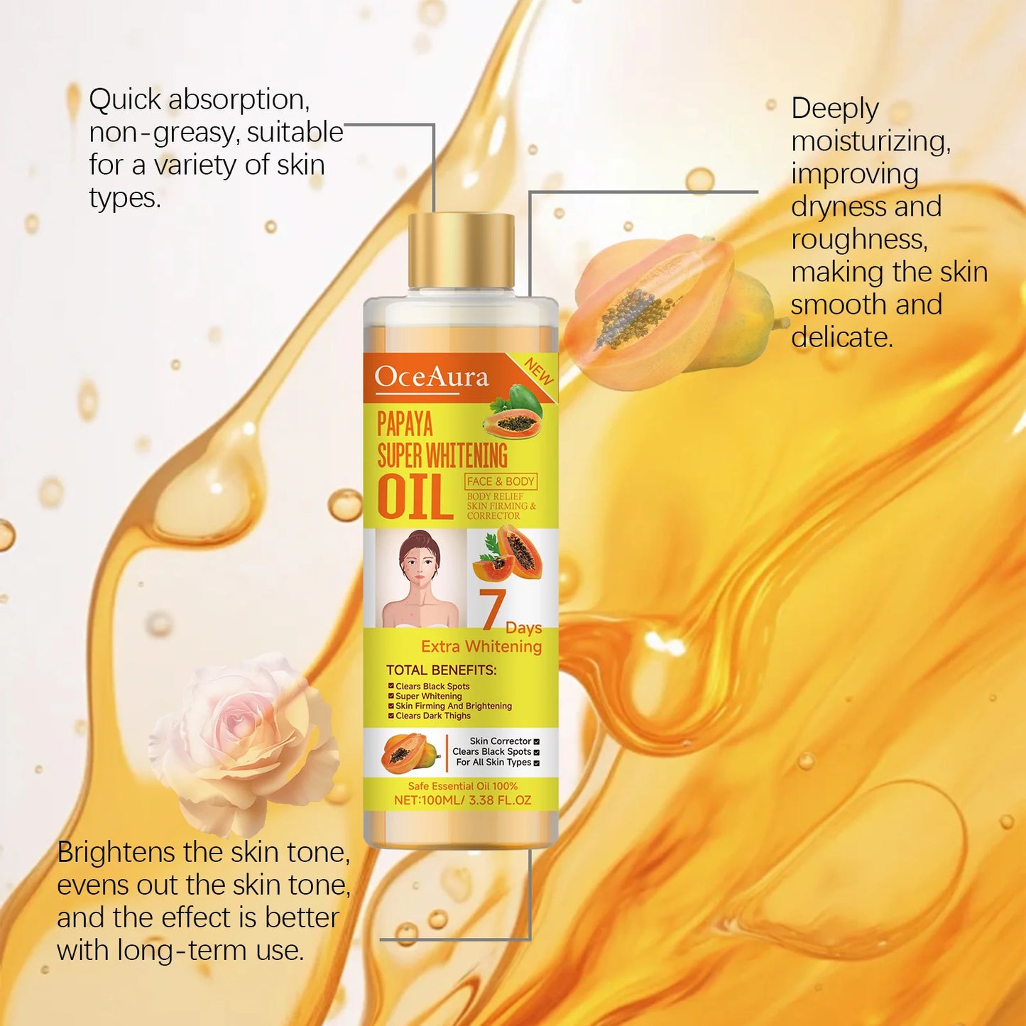Papaya Glow Oil