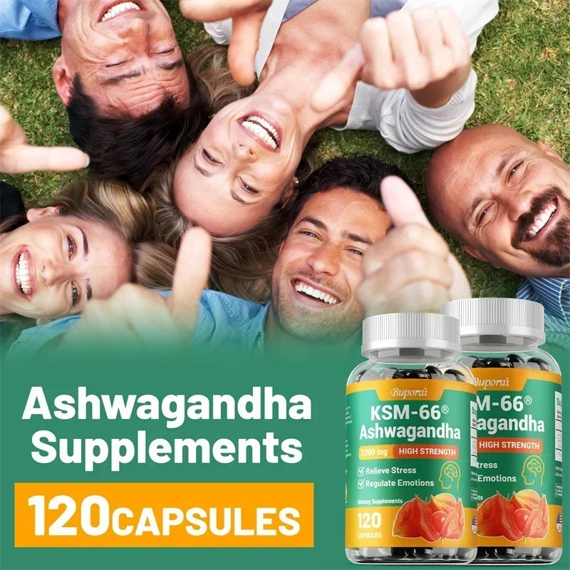 Inner Calm: KSM-66 Ashwagandha Capsules