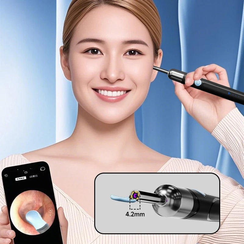 Smart Visual Ear Cleaner with HD Camera & Gentle LED Light