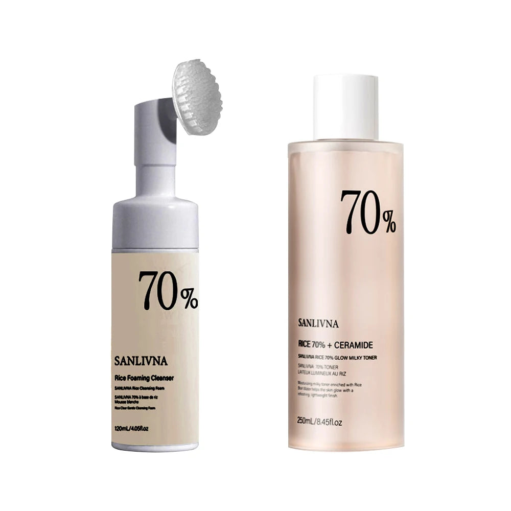 🌾 Rice Glow Skincare Set – Hydrate, Cleanse & Brighten