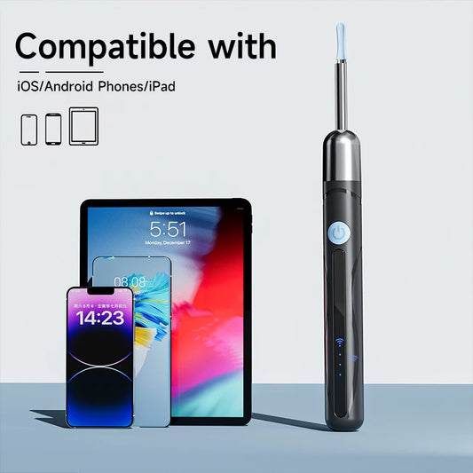 Smart Visual Ear Cleaner with HD Camera & Gentle LED Light