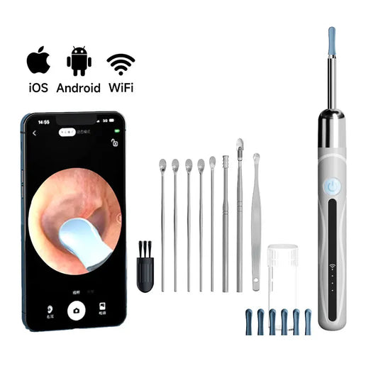 Smart Visual Ear Cleaner with HD Camera & Gentle LED Light
