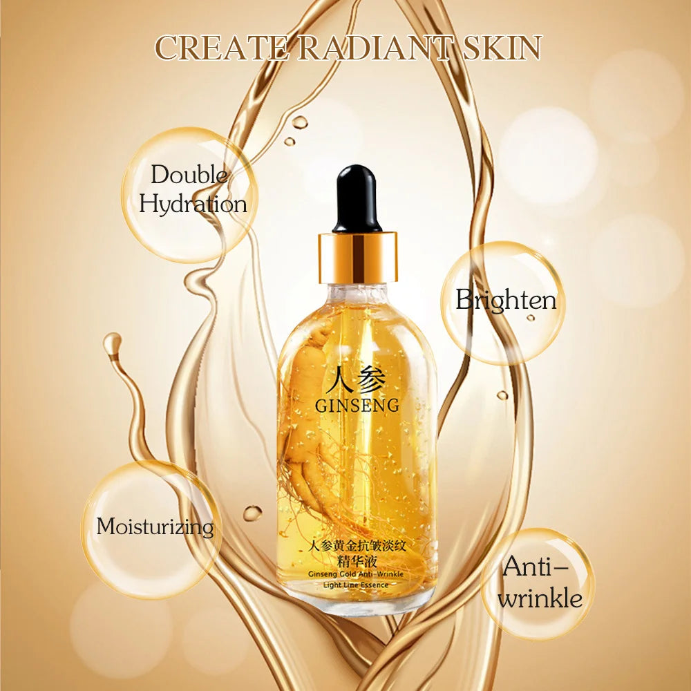 24K Gold Glow Serum – Hydrating, Lifting & Brightening Essence (100ml)